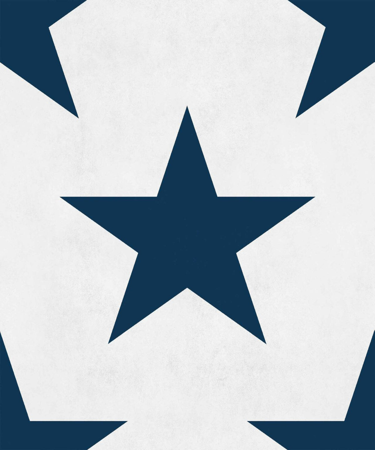 Hollywood wallpaper by Coordonné in Navy, flat pattern view
