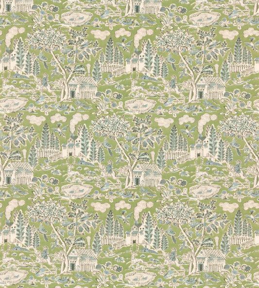 Home Park Fabric by GP & J Baker Emerald