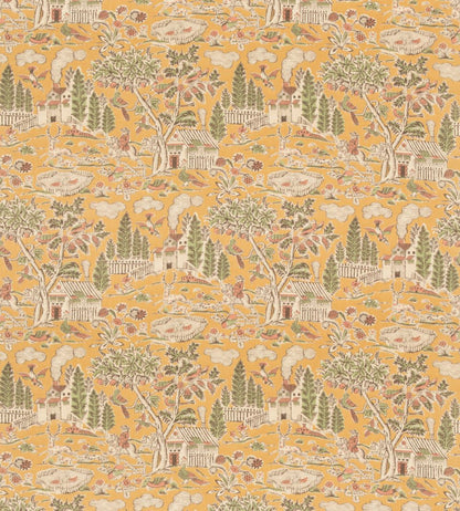 Home Park Fabric by GP & J Baker Ochre