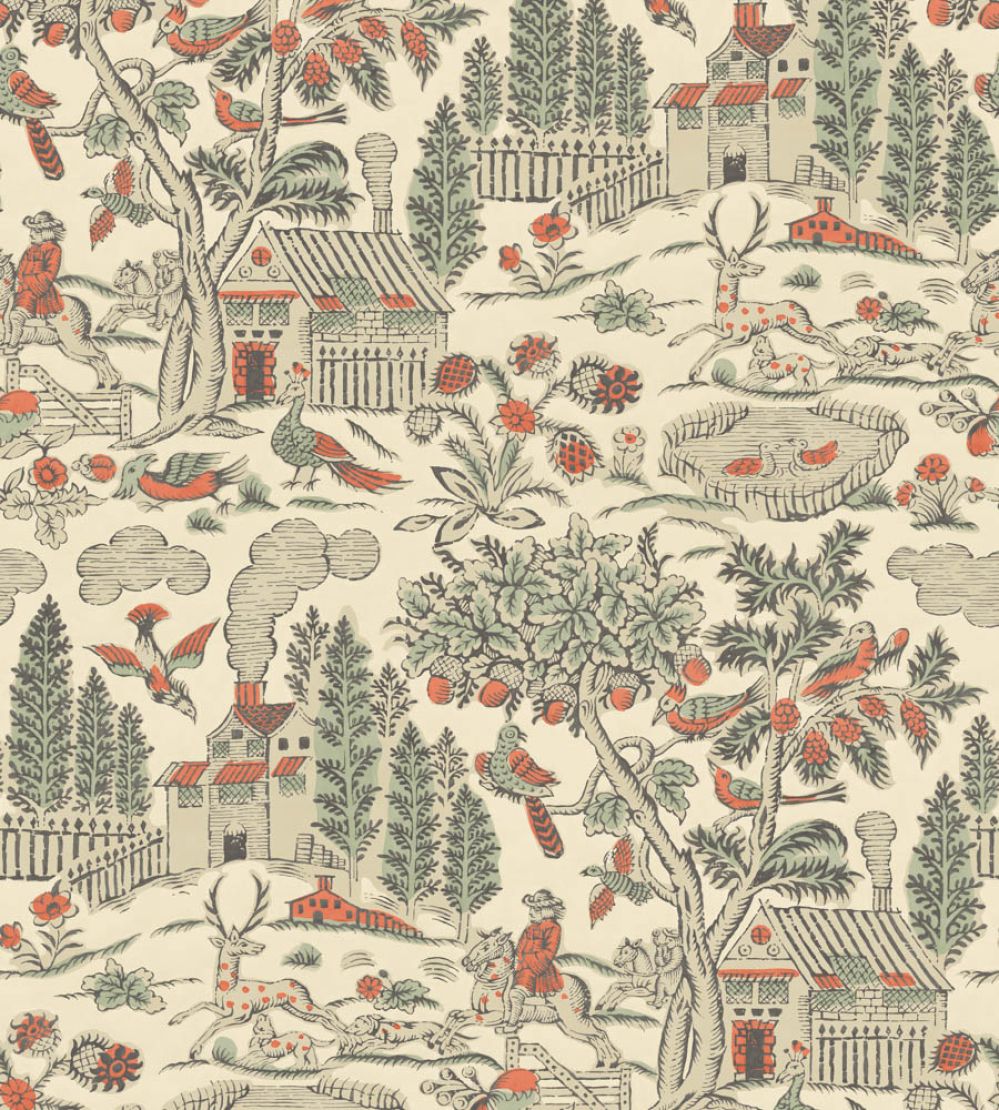 Home Park Wallpaper by GP & J Baker Antique