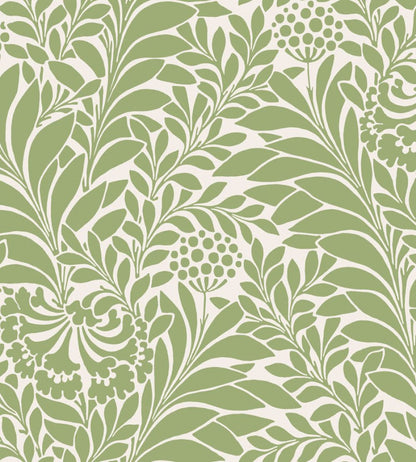 Honeysuckle Wallpaper by Cole & Son Spring Green