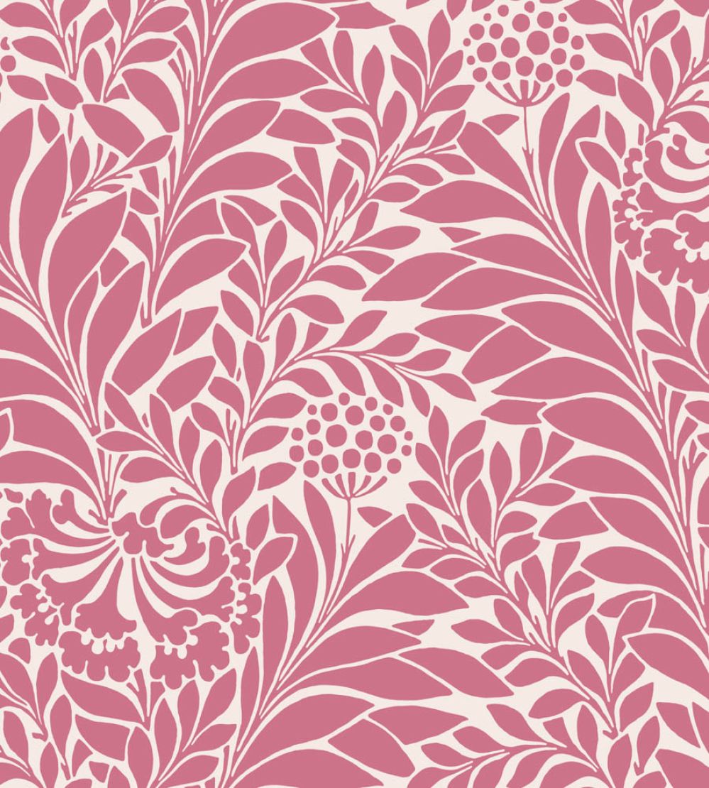 Honeysuckle Wallpaper by Cole & Son Raspberry