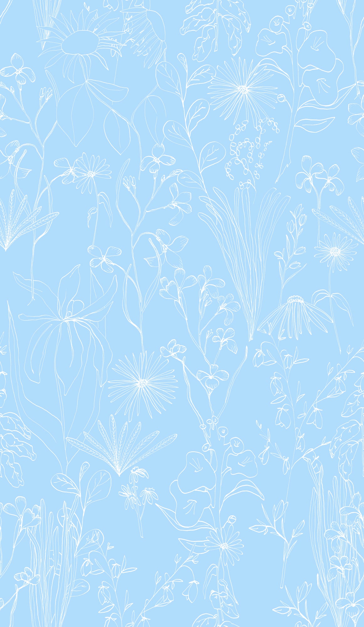 Hortus Myosotis mural by Bien Fait