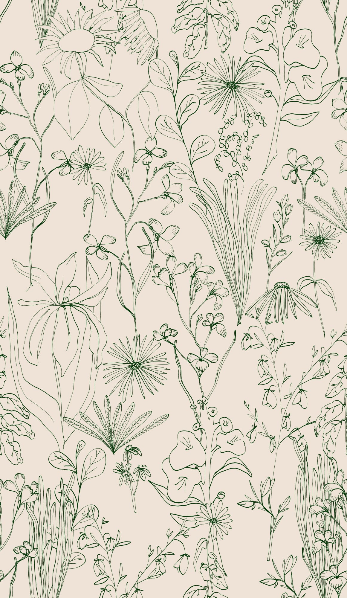 Hortus Naturel mural by Bien Fait