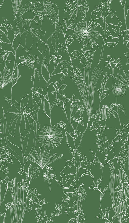 Hortus Verde mural by Bien Fait