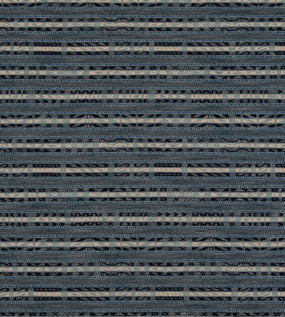 Hotline Fabric by Christopher Farr Cloth Indigo