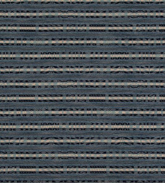 Hotline Fabric by Christopher Farr Cloth Indigo
