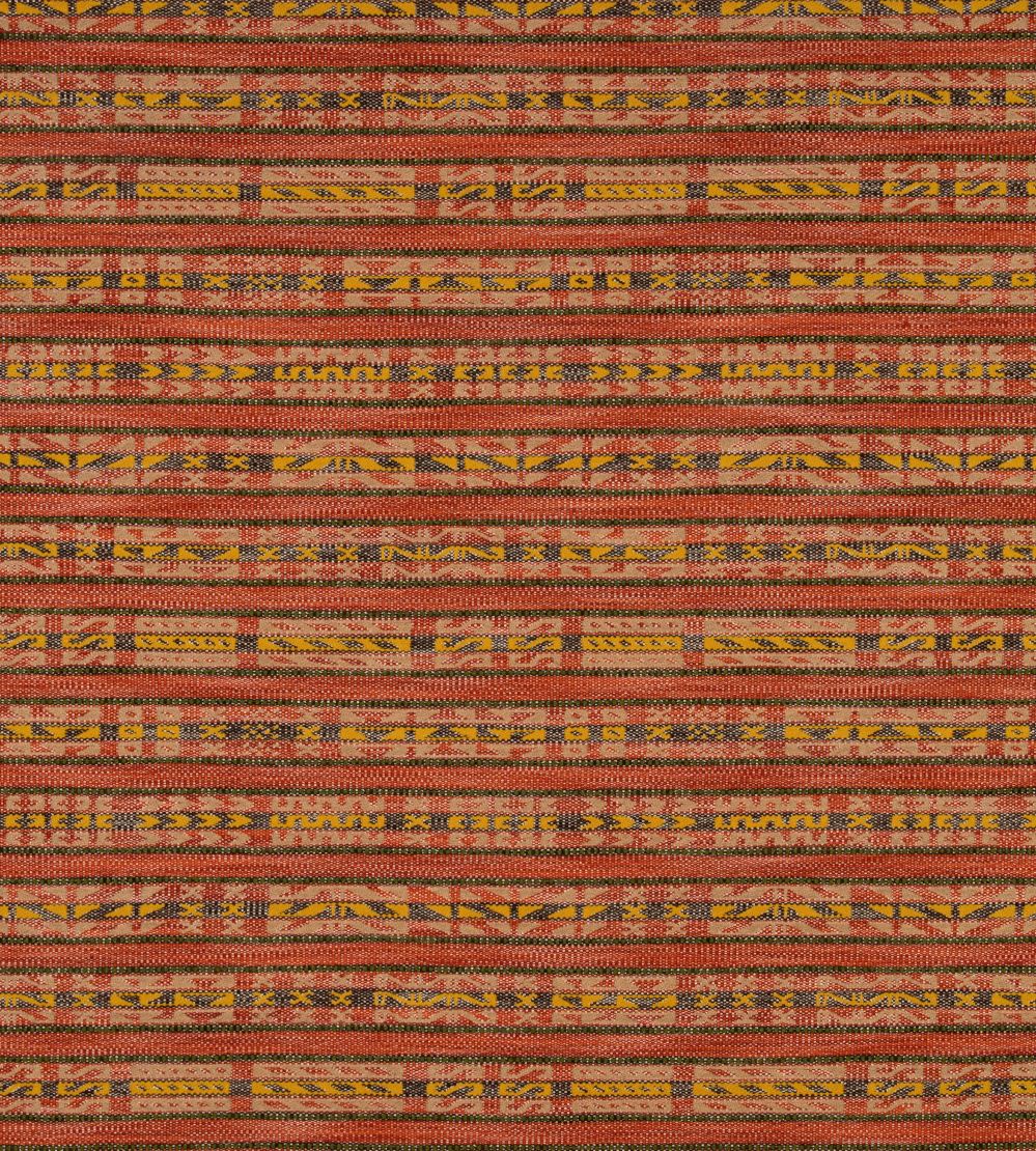 Hotline Fabric by Christopher Farr Cloth Orange