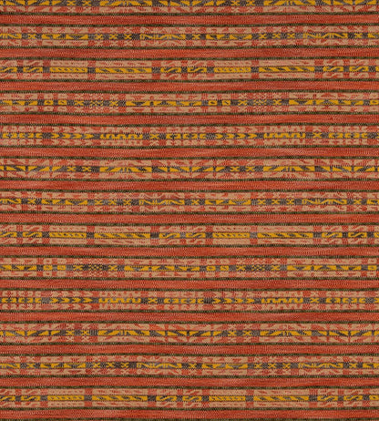 Hotline Fabric by Christopher Farr Cloth Orange