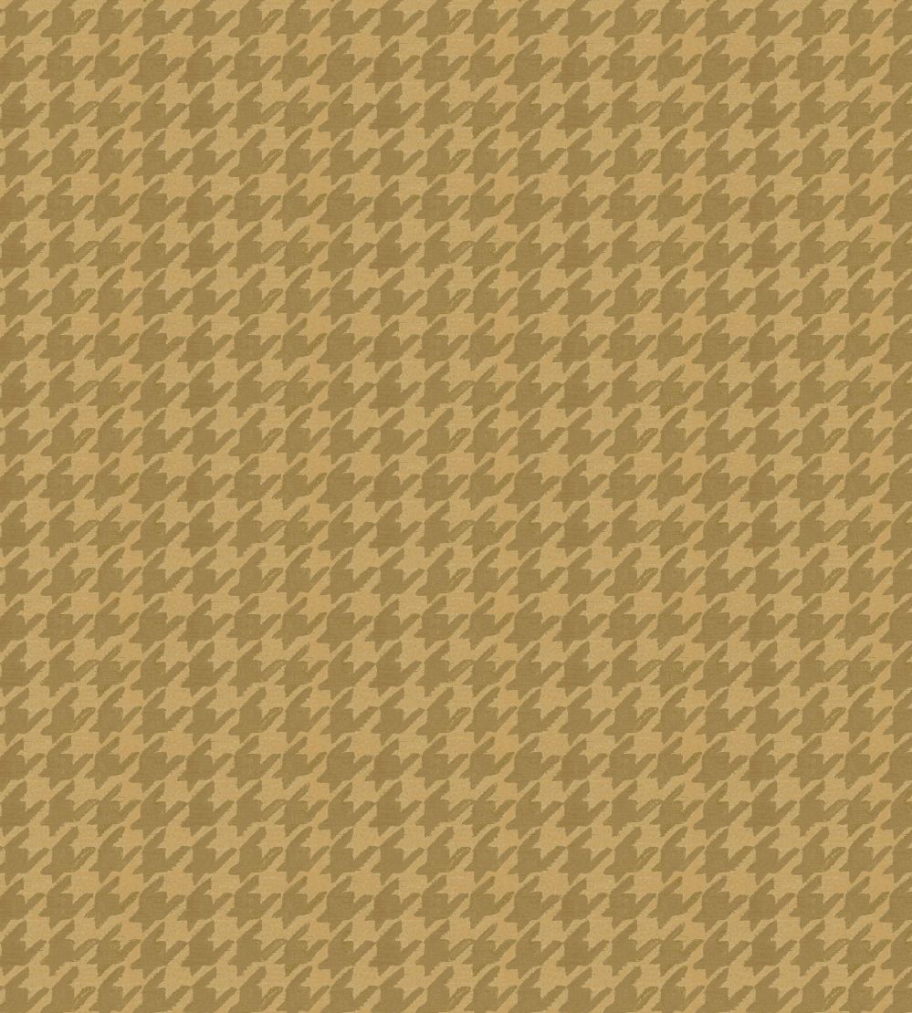 Hounds Tooth Fabric by Arley House Dijon
