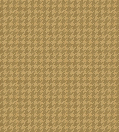 Hounds Tooth Fabric by Arley House Dijon