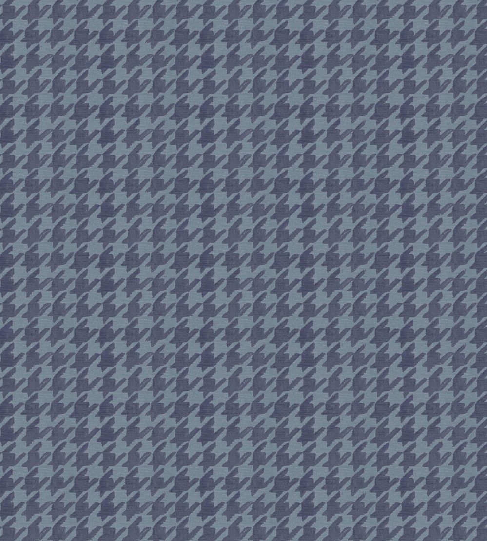 Hounds Tooth Fabric by Arley House Dove