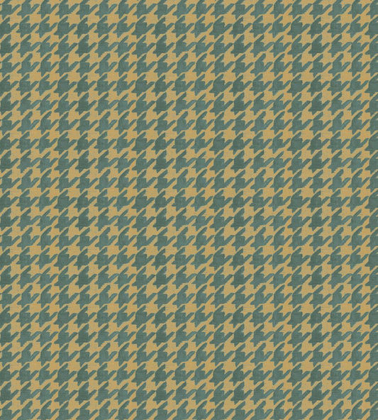 Hounds Tooth Fabric by Arley House Gold