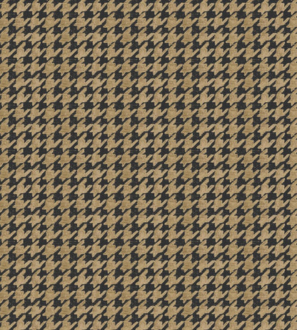 Hounds Tooth Fabric by Arley House Midnight
