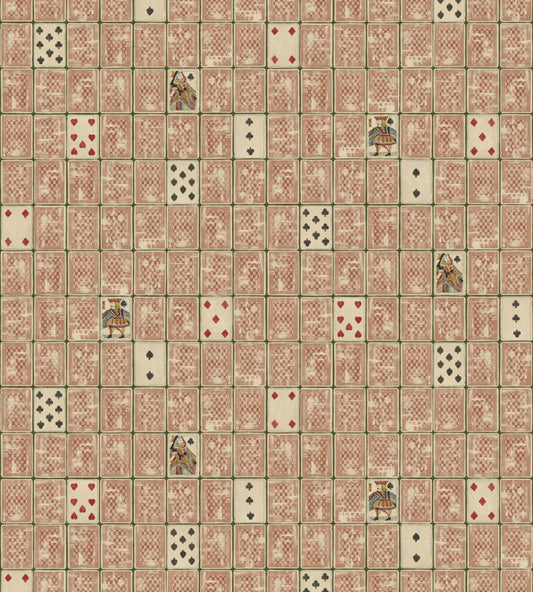 House of Cards Wallpaper by DADO Antique Red