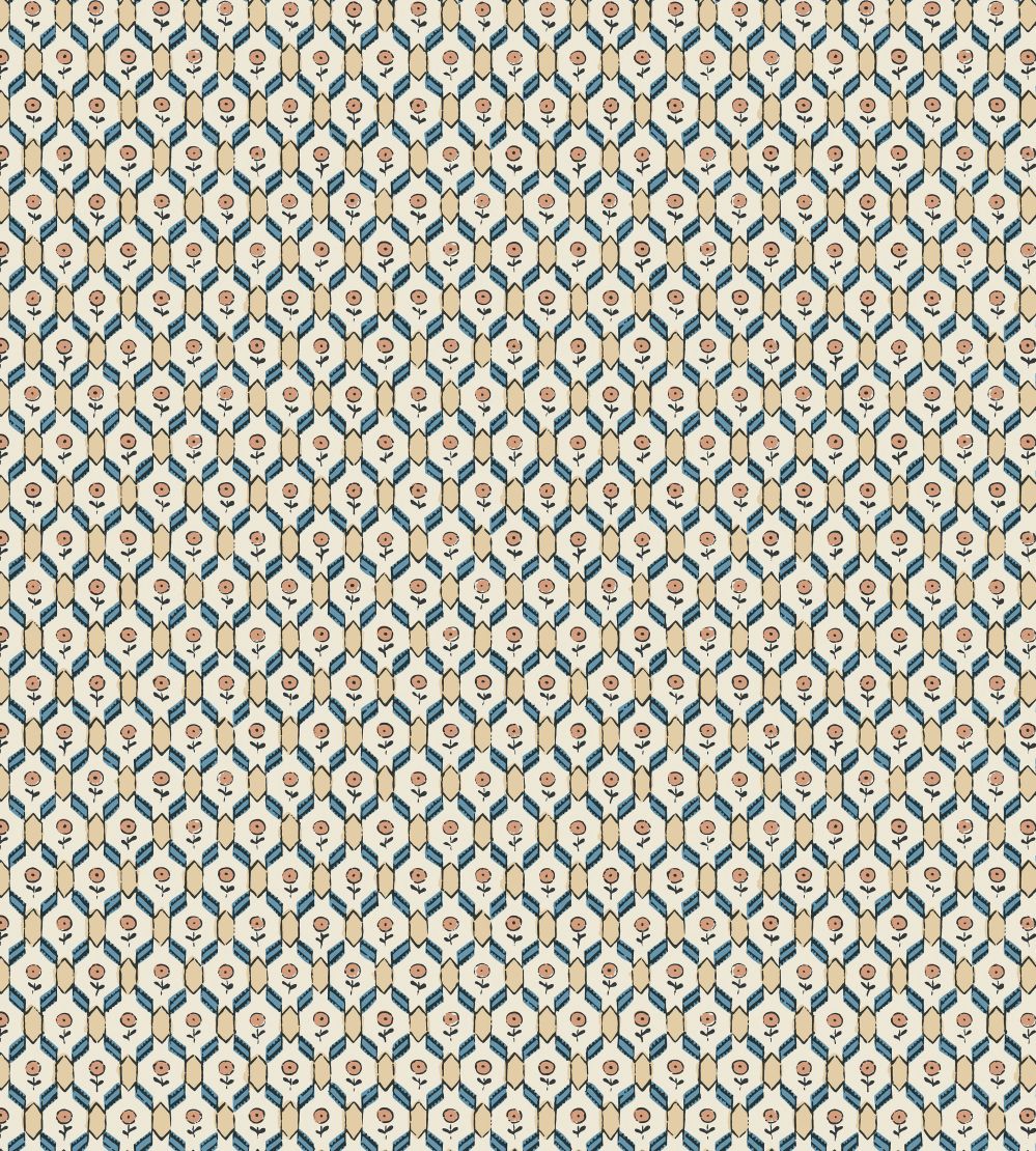 Hugo Wallpaper by Sandberg Terracotta