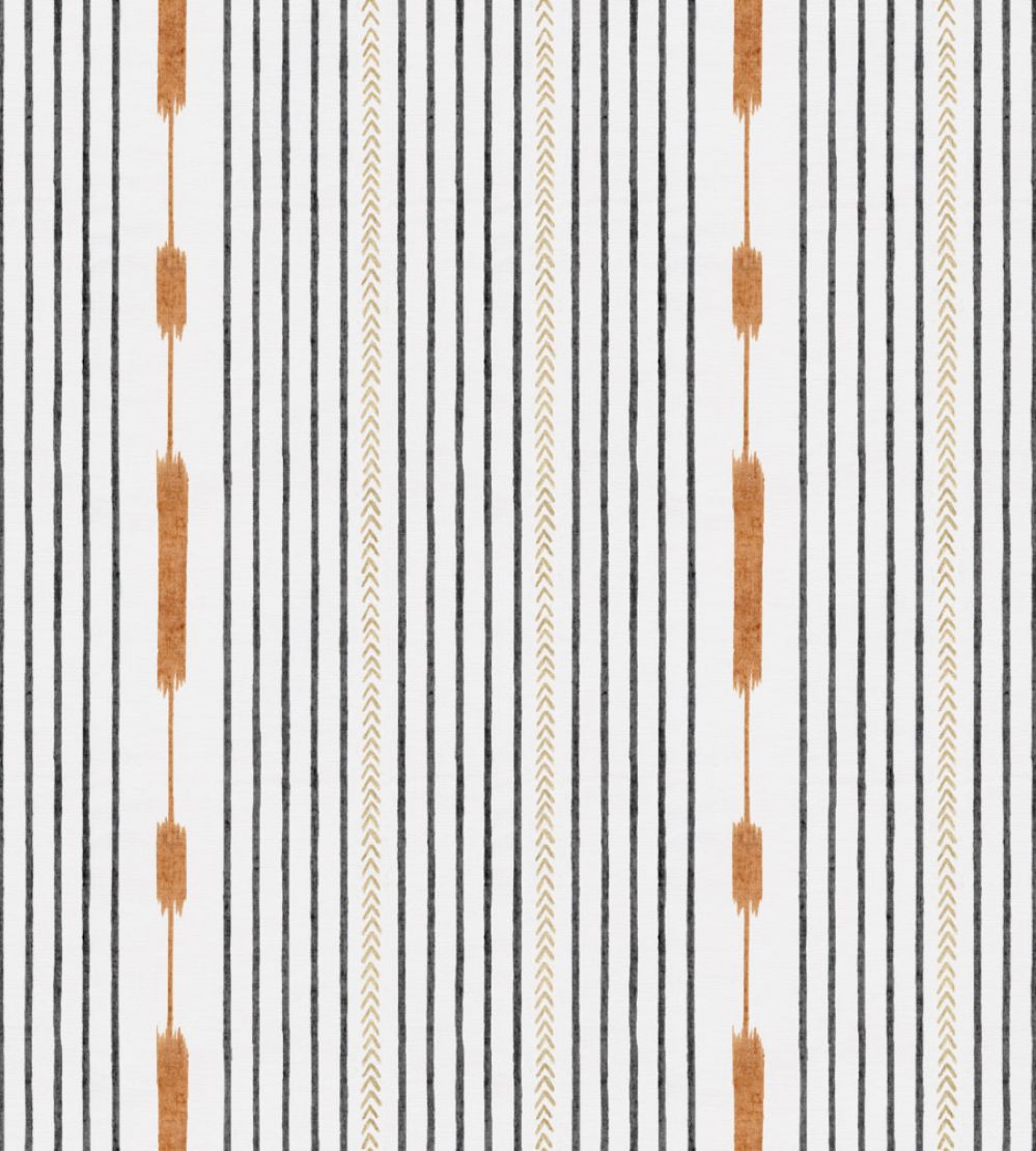 Huipil Wallpaper by Coordonne Black
