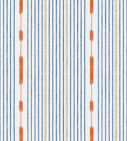 Huipil Wallpaper by Coordonne Blue
