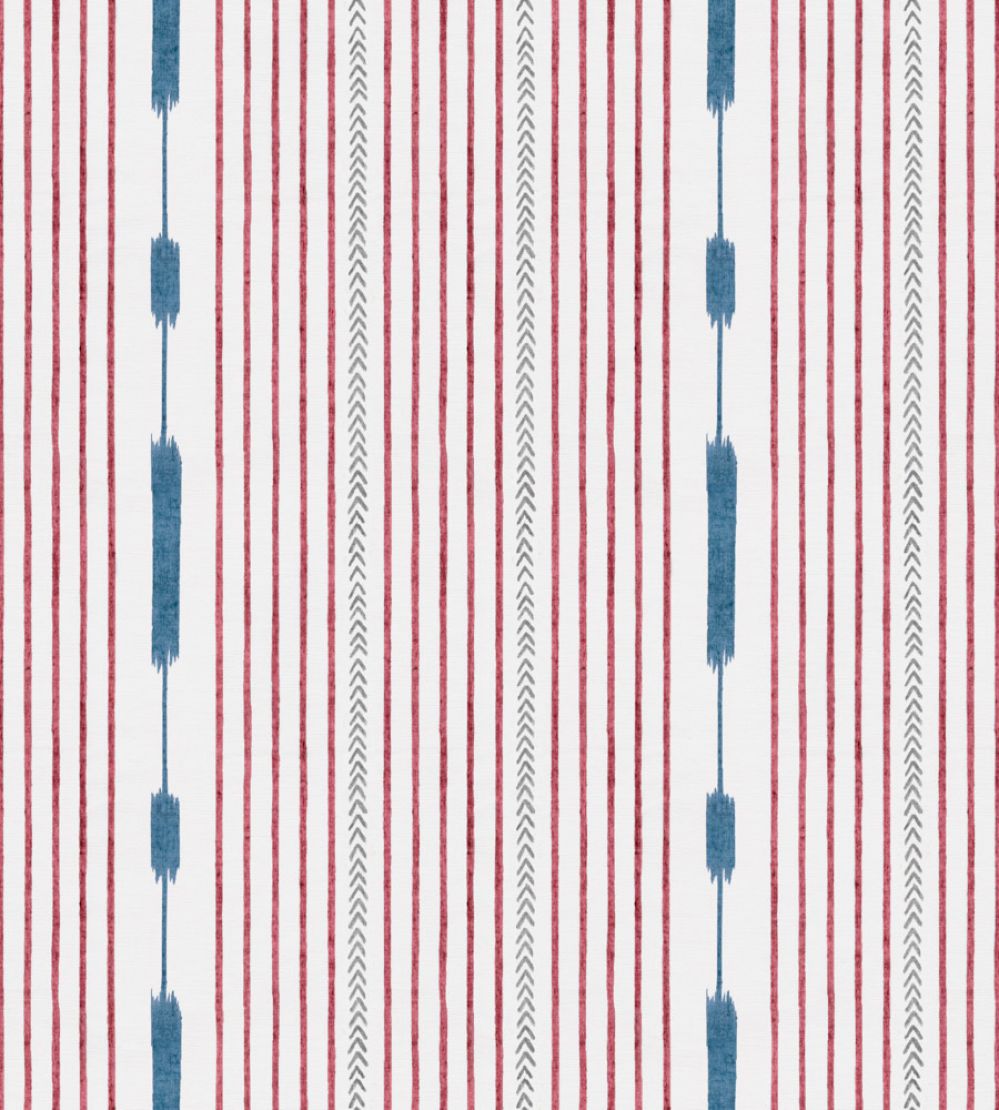 Huipil Wallpaper by Coordonne Red