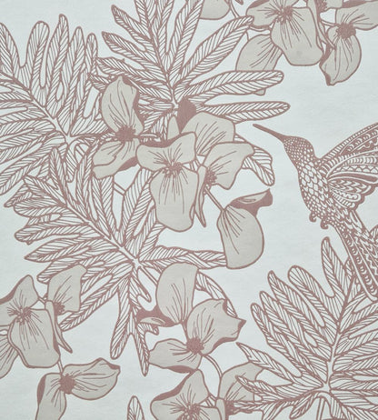 Hummingbird Wallpaper by 1838 Wallcoverings Beach