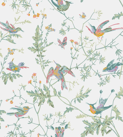 Hummingbirds Wallpaper by Cole & Son Pastel
