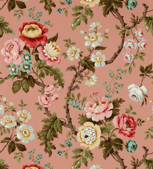 Hykenham Wallpaper by Sanderson French Rose