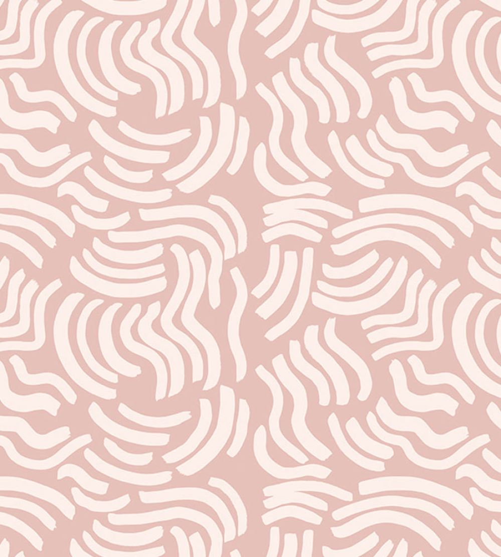 Hyraily Wallpaper by Marimekko Pink