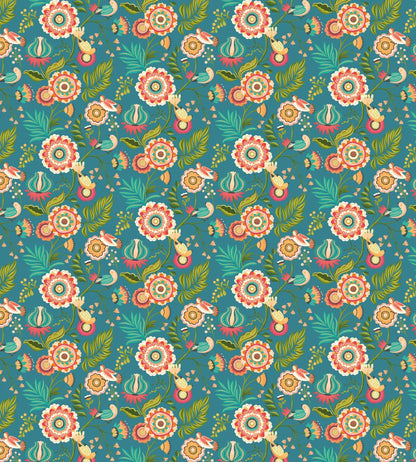 Ichika Trail Wallpaper by Ohpopsi Peacock
