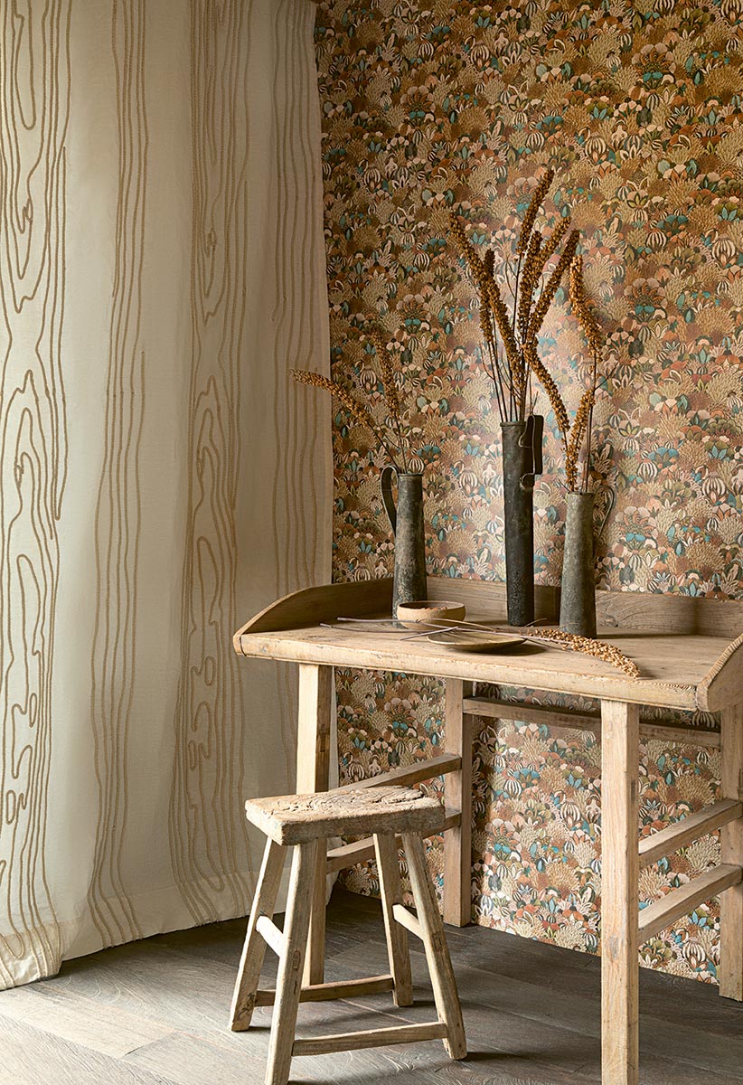 Ichika Wallpaper by Pierre Frey shown in a room setting (view 1)