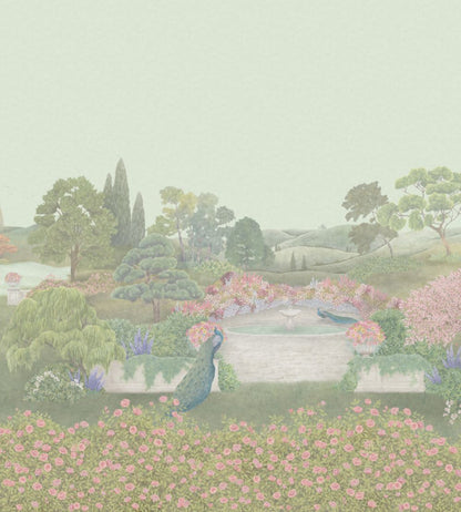 Idyll Mica Mural by Cole & Son Blush Pearl