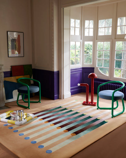 Iggy Rug by Pierre Frey shown in a room setting (view 1)