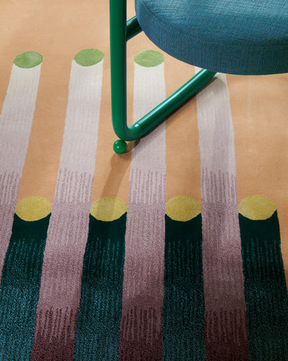 Iggy Rug by Pierre Frey shown in a room setting (view 2)