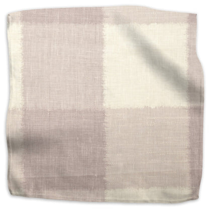 Ikat Check Fabric by Kathryn M. Ireland in Lavender