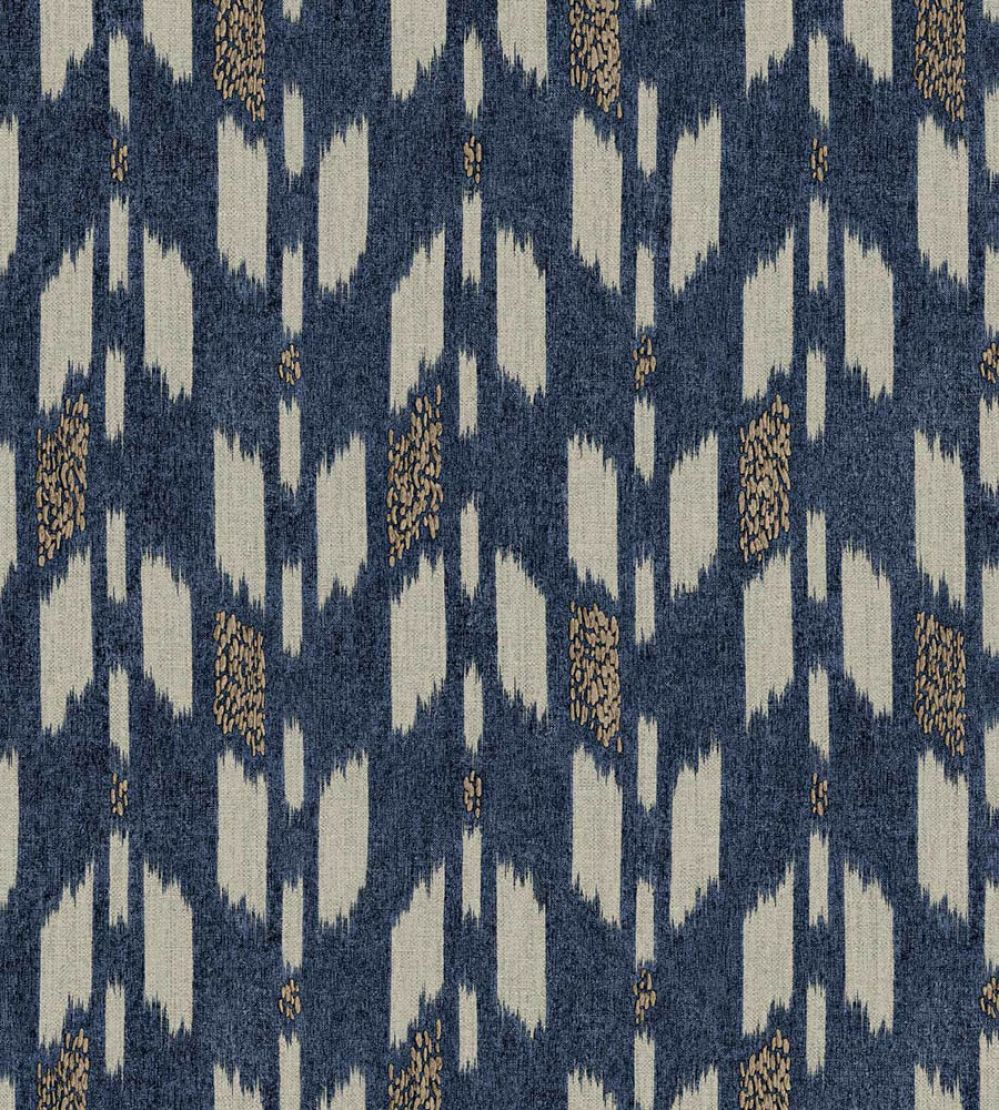 Ikat Desert Wallpaper by Eijffinger Blue