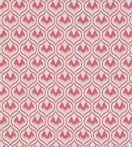 Ikat Heart Fabric by Barneby Gates Oxblood