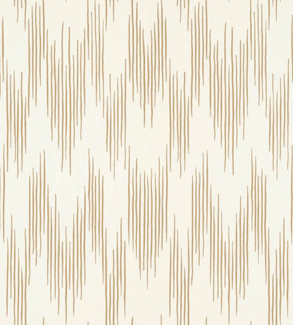 Ikat Wallpaper by Langelid Von Bromssen Cinnamon