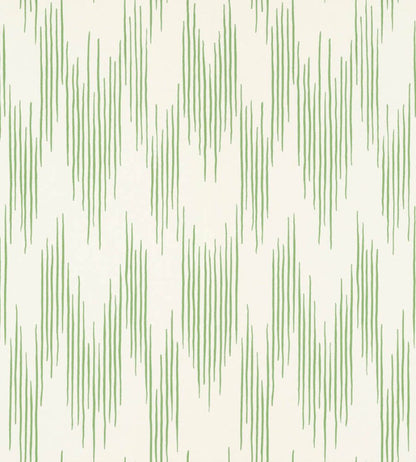 Ikat Wallpaper by Langelid Von Bromssen Ivy Green