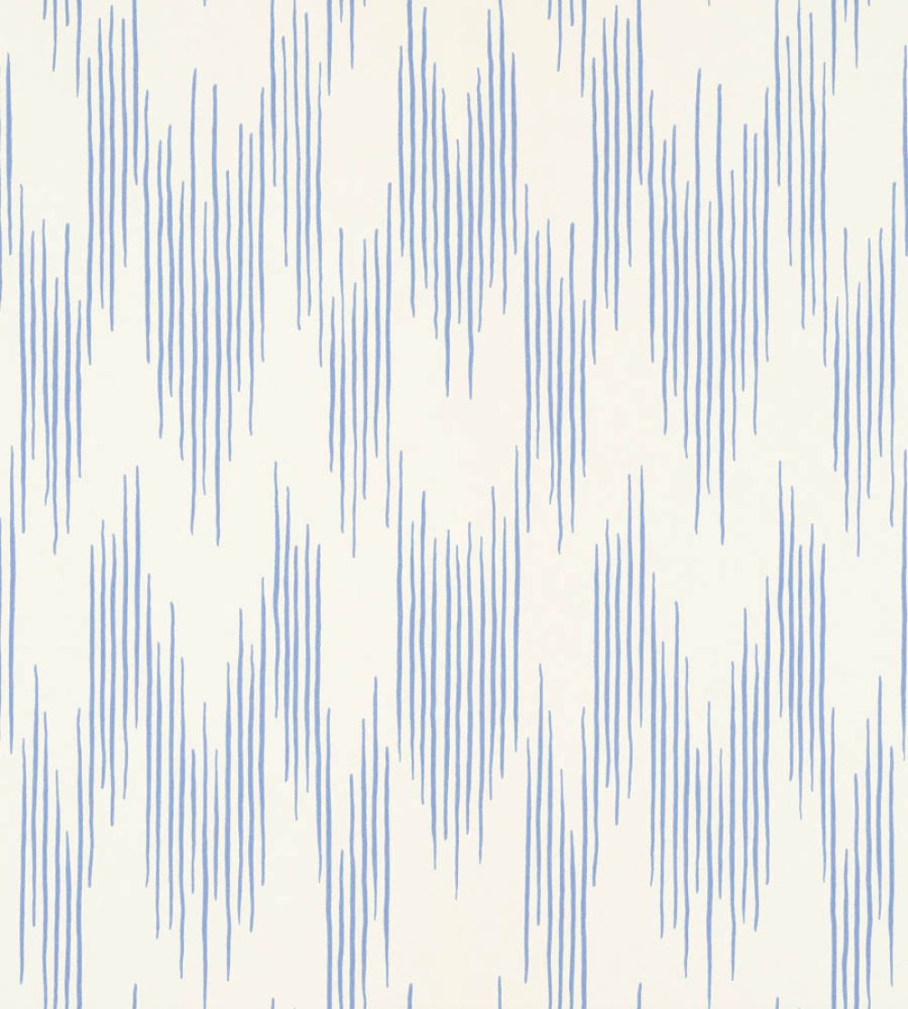 Ikat Wallpaper by Langelid Von Bromssen Mediterranean