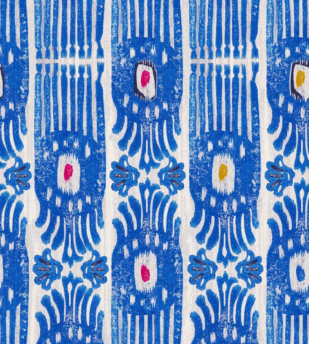 Ikat Wallpaper by MINDTHEGAP Carnival