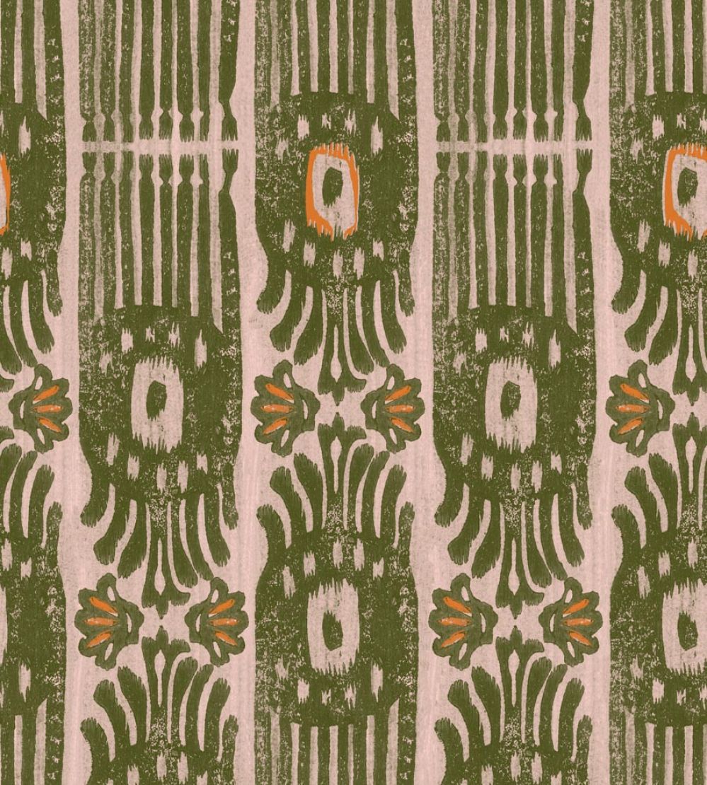 Ikat Wallpaper by MINDTHEGAP Notting Hill