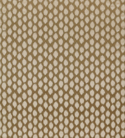 Ikat Spot Fabric by Zoffany Antique/Gold