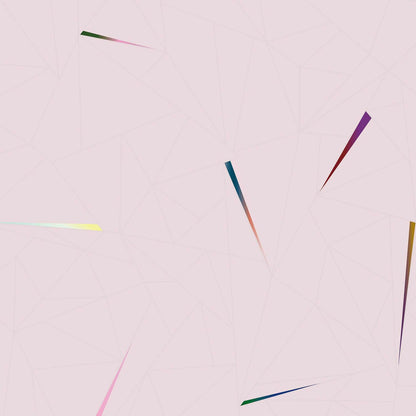 IkeyaSeki wallpaper by Coordonné in Rosa, flat pattern view
