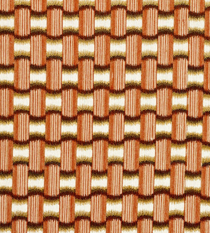Ikigai Fabric by Harlequin Terracotta