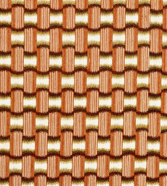 Ikigai Fabric by Harlequin Terracotta