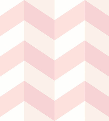 Illusion Chevron Wallpaper by Ohpopsi Ballet Slipper