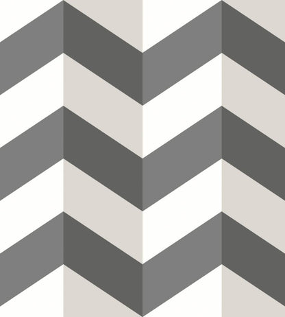 Illusion Chevron Wallpaper by Ohpopsi Blackboard