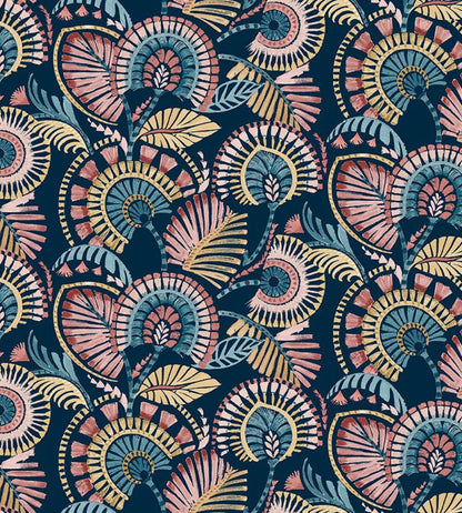 Imara Fabric by Arley House Midnight