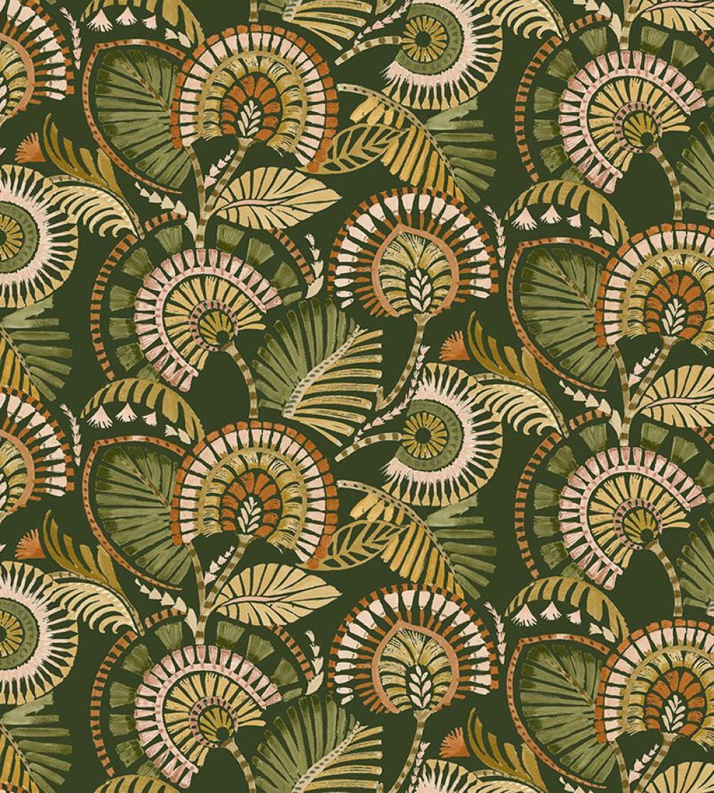 Imara Fabric by Arley House Olive