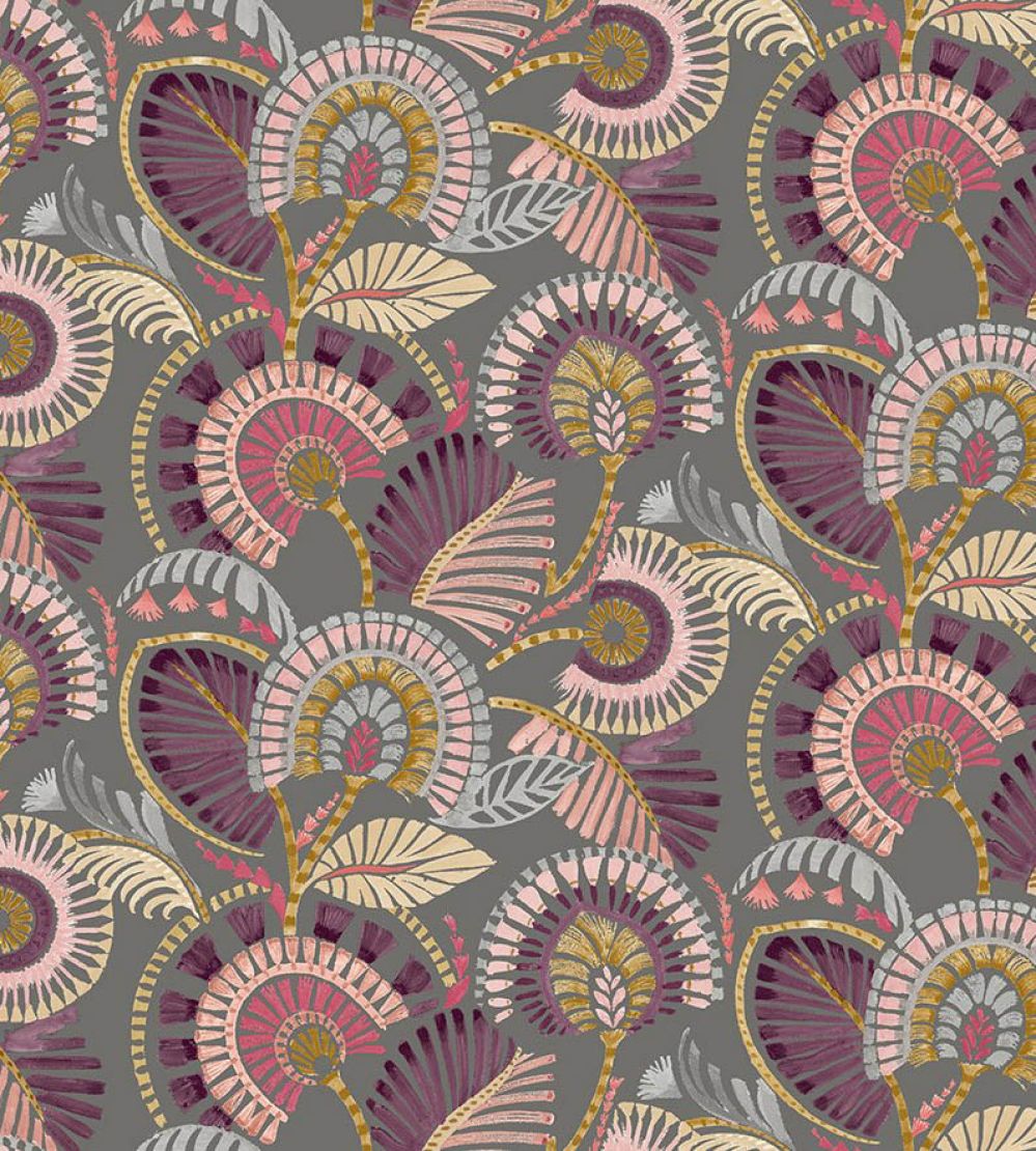 Imara Fabric by Arley House Silver