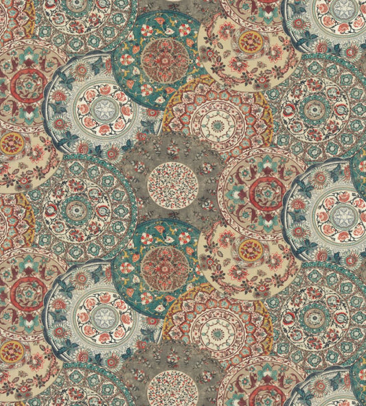 Imari Fabric by GP & J Baker Teal